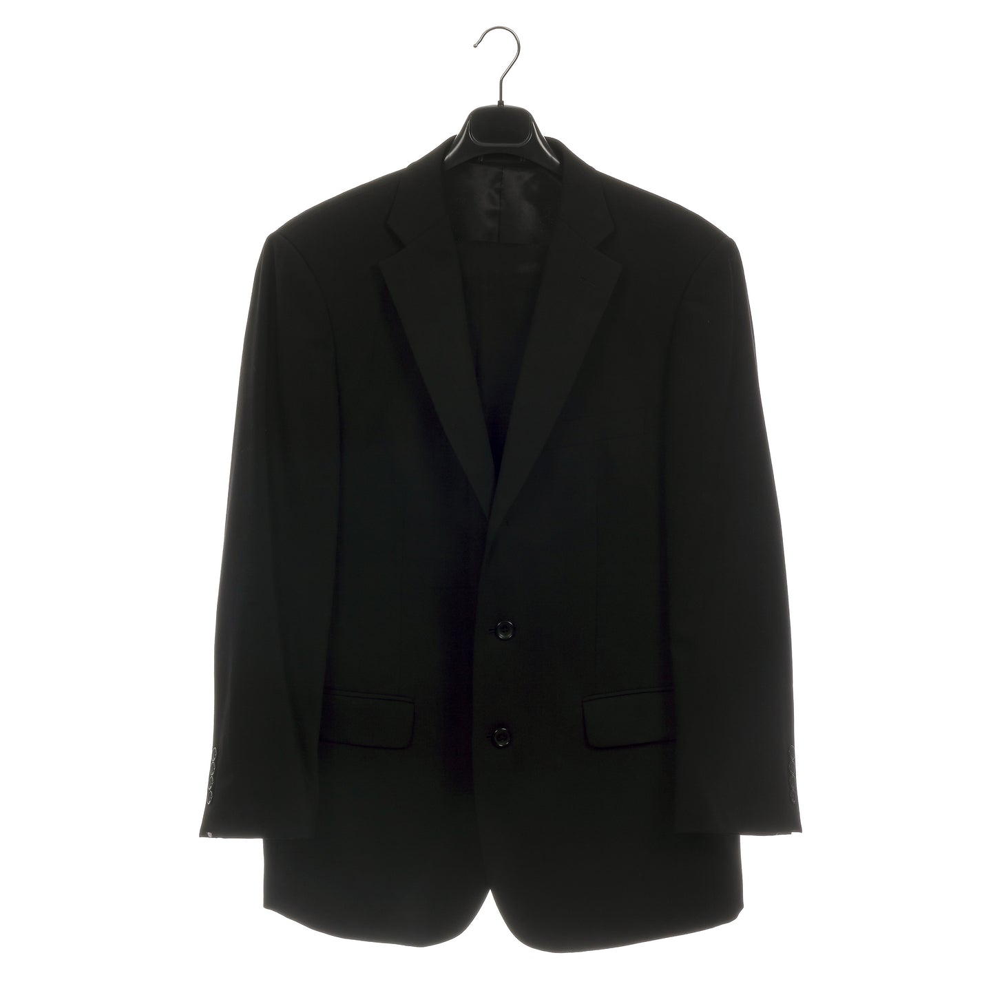18" Black Suit Hanger with Foam Bar #ATP45-1BS31
