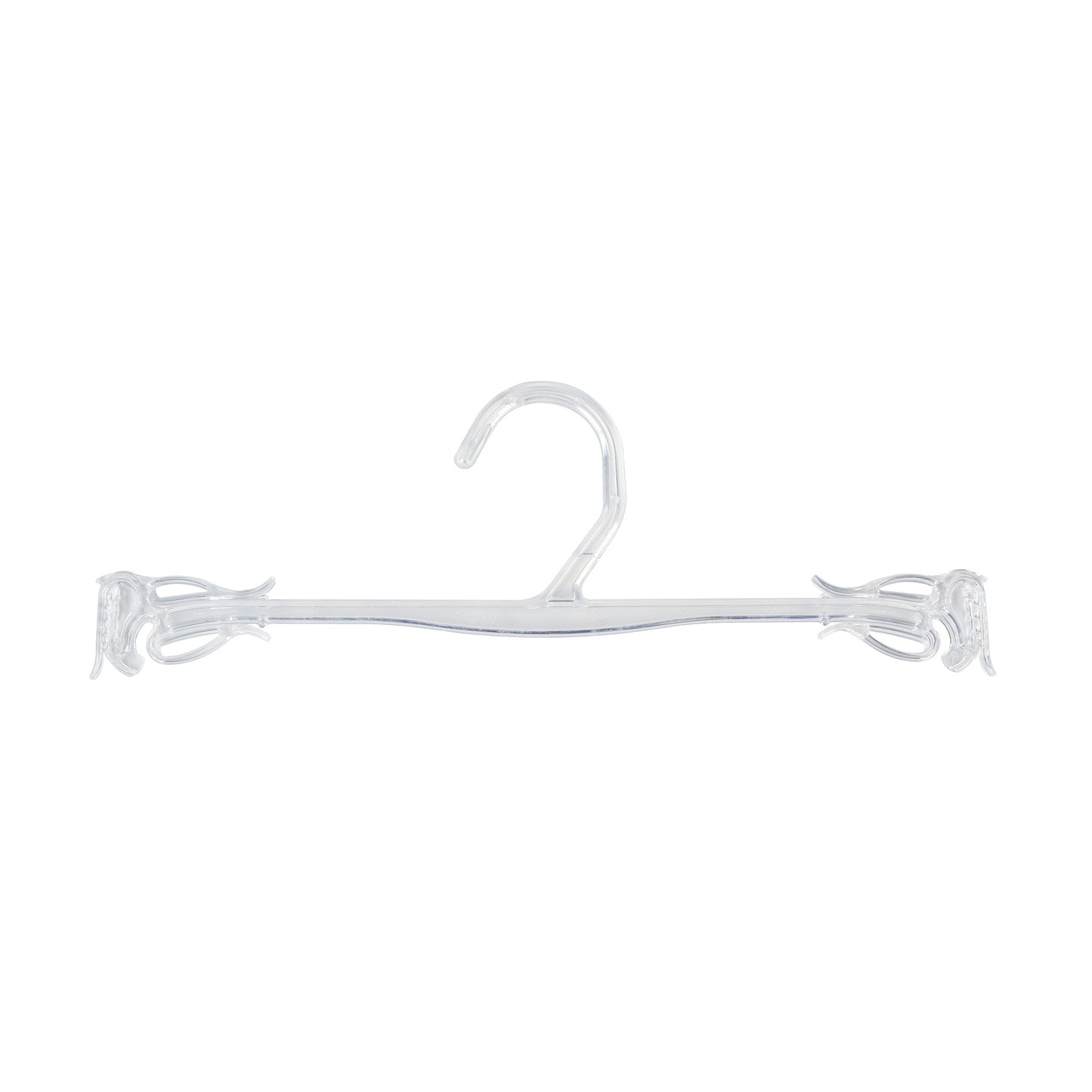 Cintres en plastique transparent de 10 po pour soutien-gorge et culotte, nouveau design élégant (Mainetti GS19)