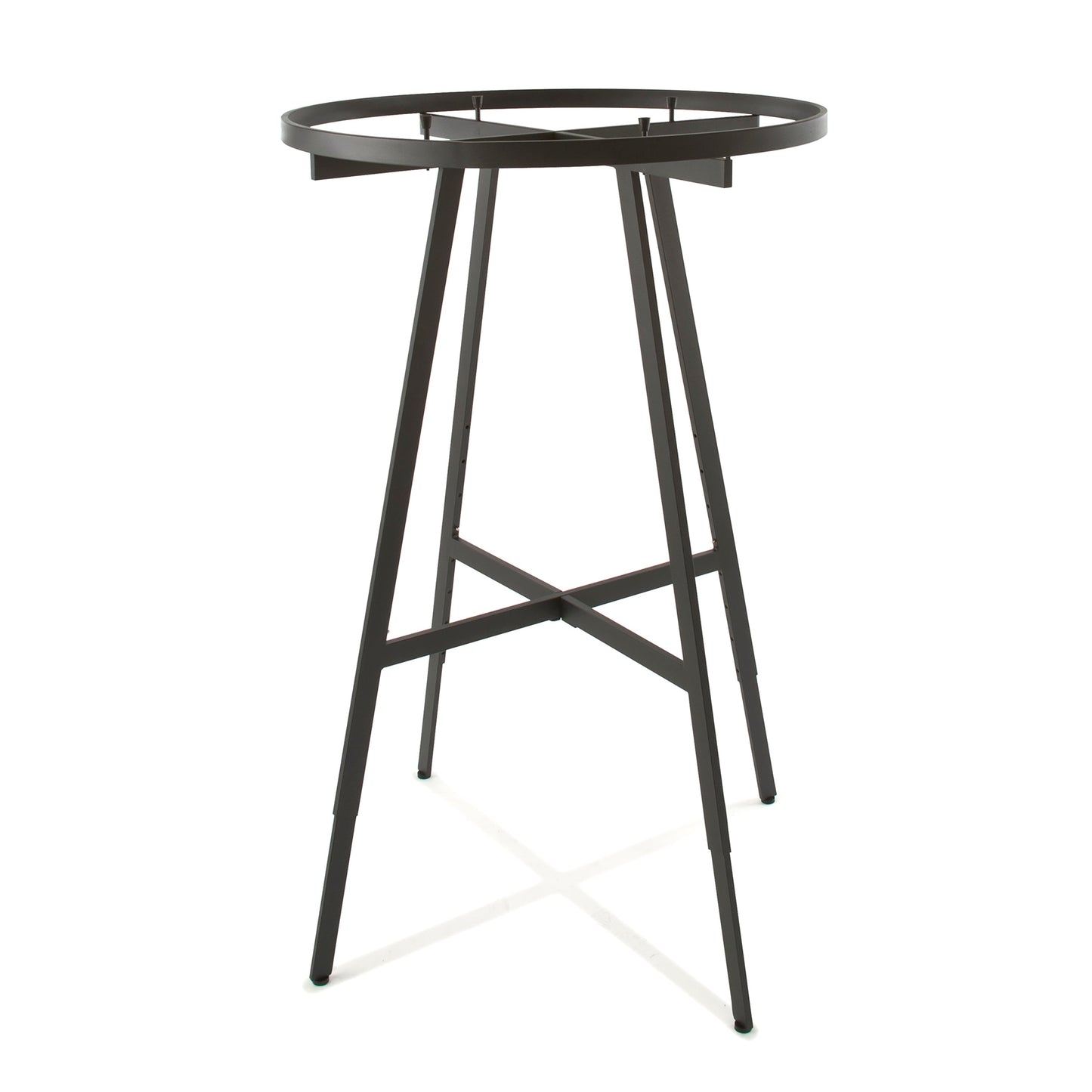 Support pliant rond de 36" de diamètre - Tube rectangulaire