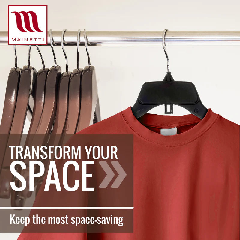 17” Top Hanger Black Plastic - 484CG