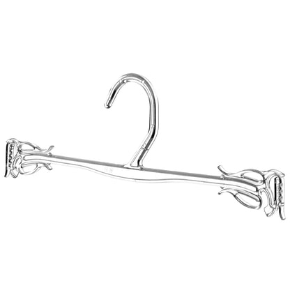 Cintres en plastique transparent de 10 po pour soutien-gorge et culotte, nouveau design élégant (Mainetti GS19)