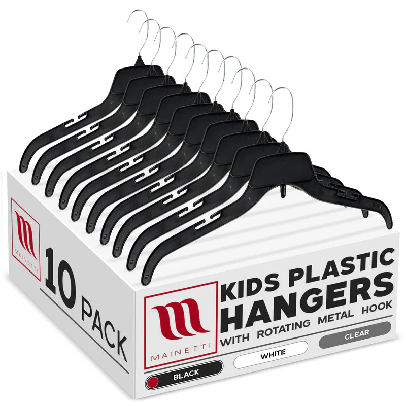 15” Top Hanger Black Plastic - 485CG