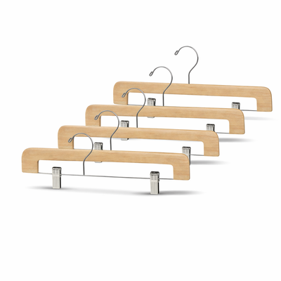 14" Rounded Wooden Bottom Hangers