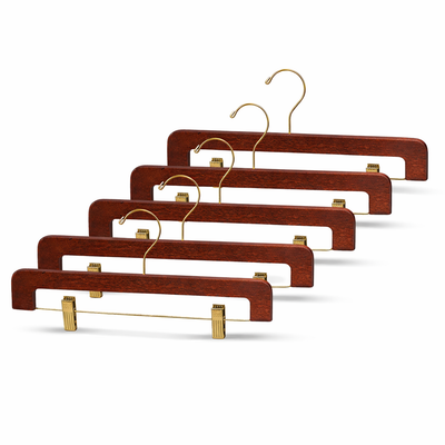 14" Rounded Wooden Bottom Hangers