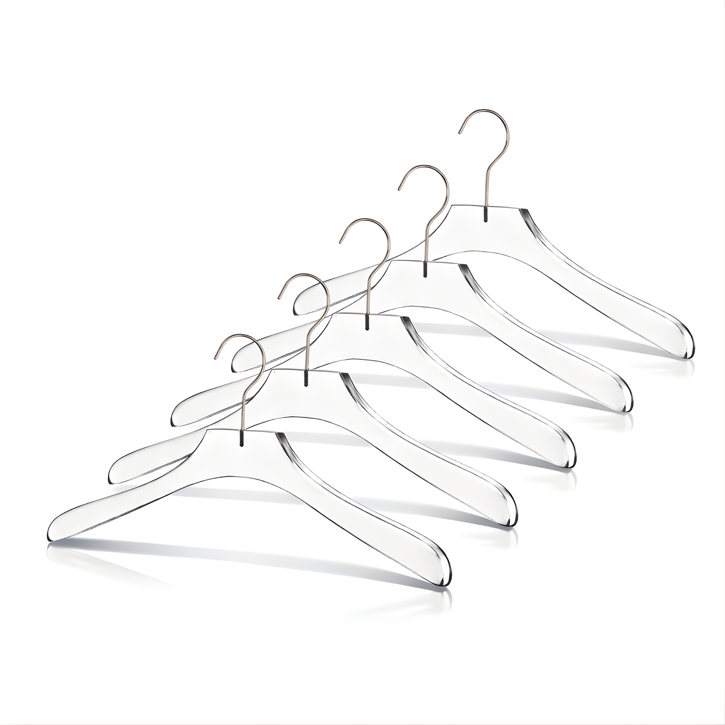 15.25" Clear Acrylic Jacket Hanger