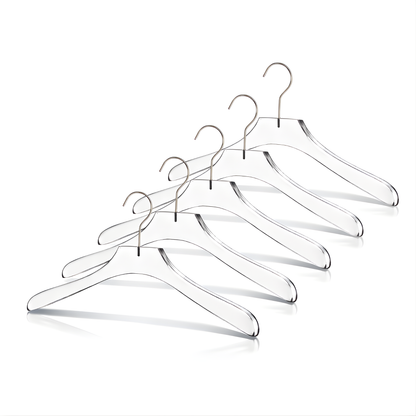 15.25" Clear Acrylic Jacket Hanger