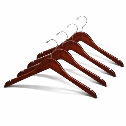 Percha de madera de 17"