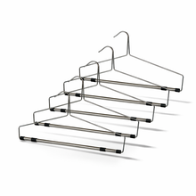 Couvre-lit et cintre à draperies chromés de 22 po