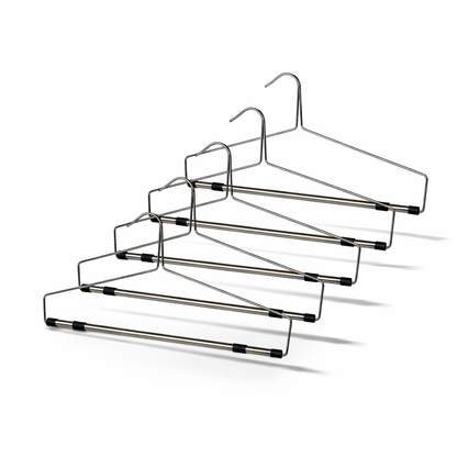 Couvre-lit et cintre à draperies chromés de 22 po