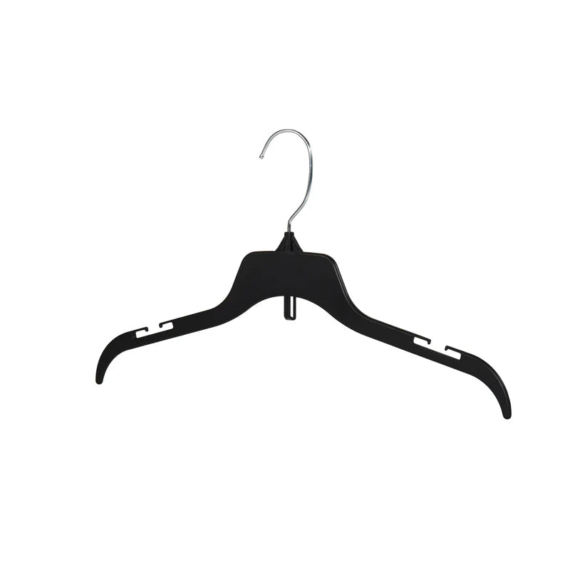 15” Top Hanger Black Plastic - 485CG