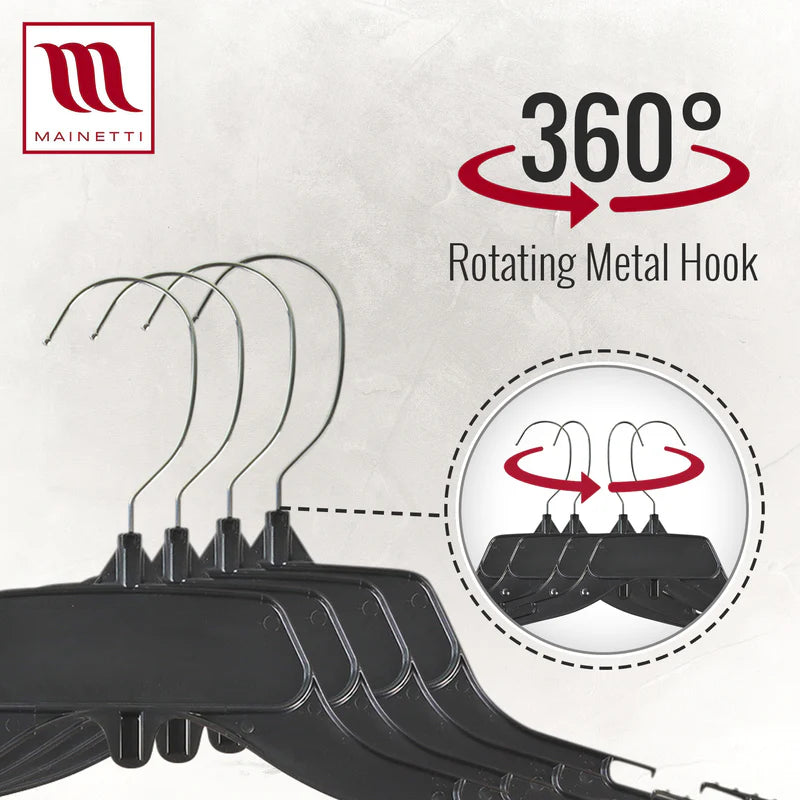 15” Top Hanger Black Plastic - 485CG