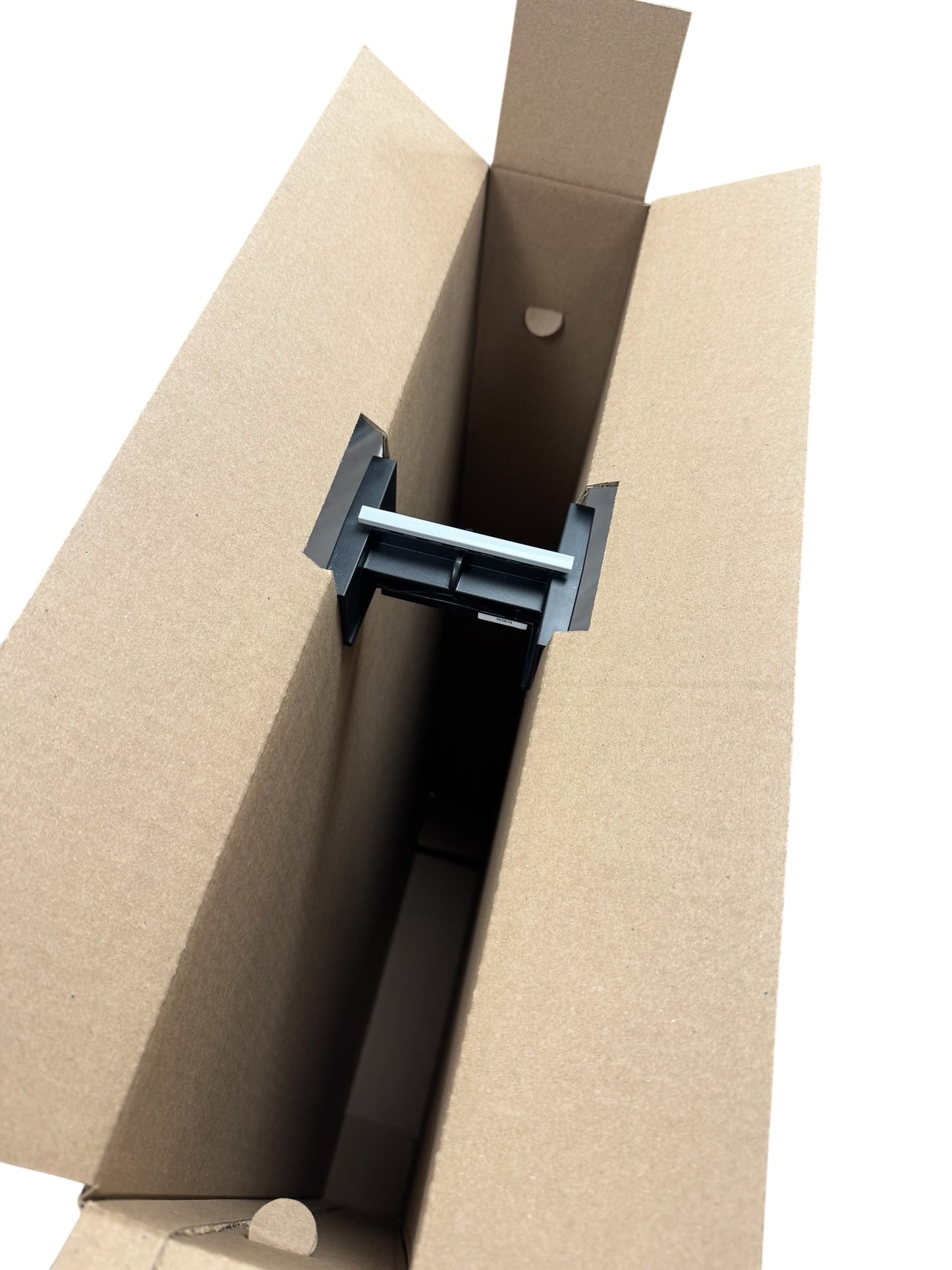 4" Wardrobe Box & Hanger Bar with Grey Locking Strip (Mainetti HBWBKIT-4)