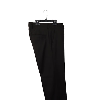 8" Pant/Skirt Bottom Hangers with Turnable Metal Hook & Sturdy Plastic Non-Slip Clips Black Plastic (Mainetti 6008)
