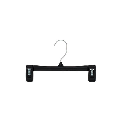 Cintre bas 10" en plastique noir - 6010CG