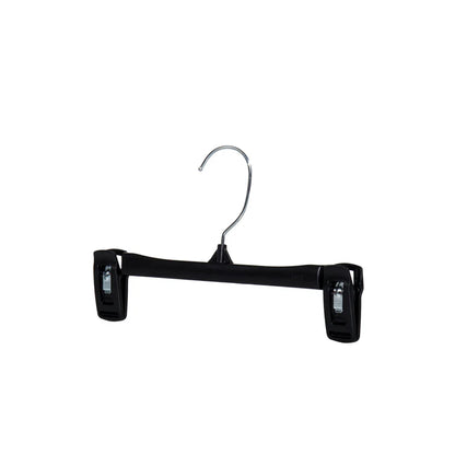 Cintre bas 10" en plastique noir - 6010CG