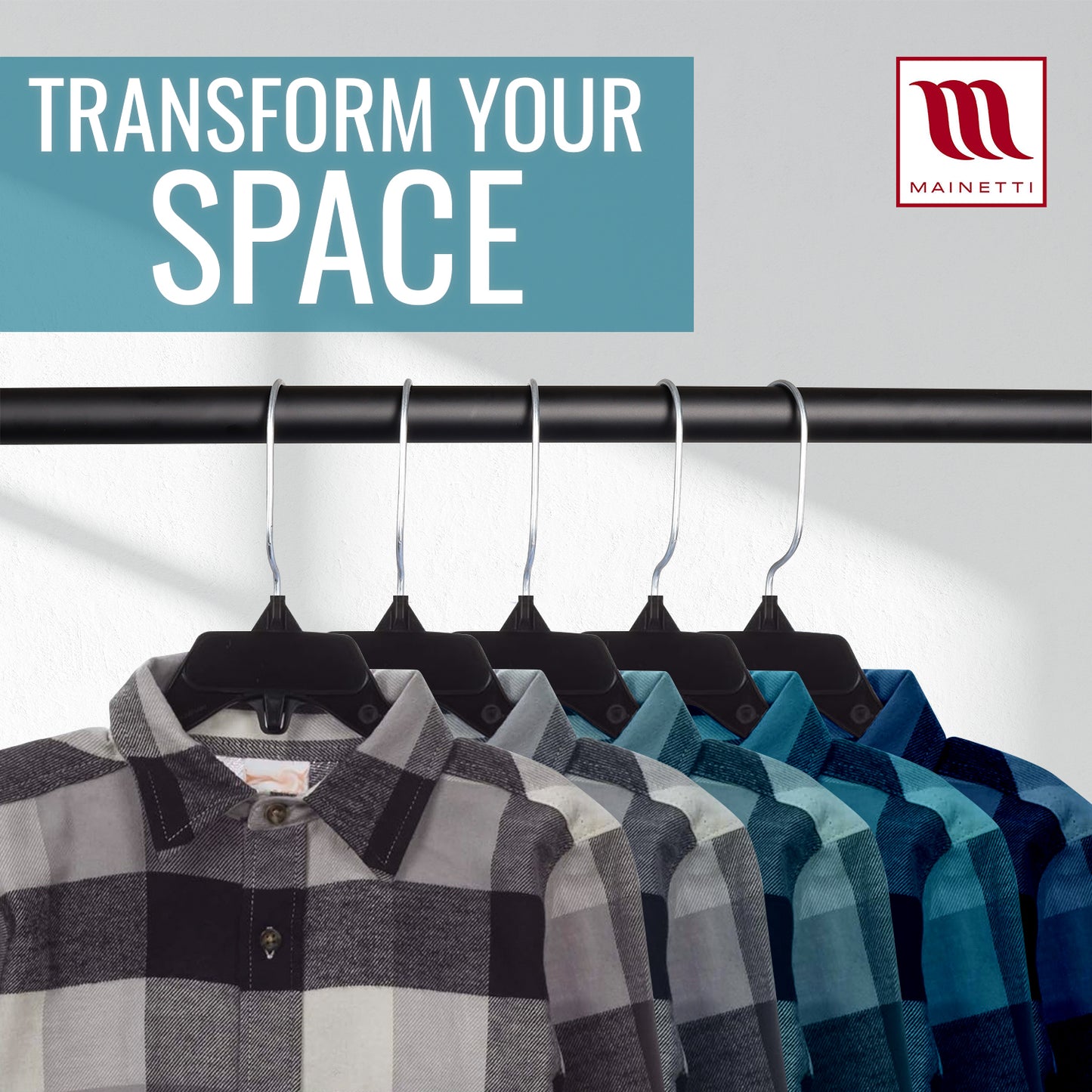 479 - CINTRE SUPÉRIEUR 19" EN PLASTIQUE RECYCLÉ