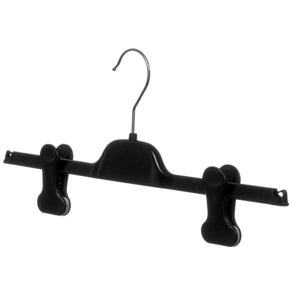 Cintre inférieur 14" en plastique noir - CPIP36