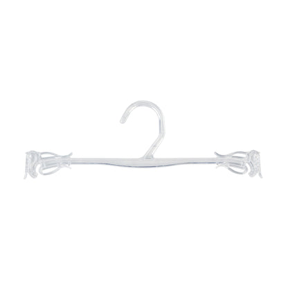 Cintres en plastique transparent de 10 po pour soutien-gorge et culotte, nouveau design élégant (Mainetti GS19)