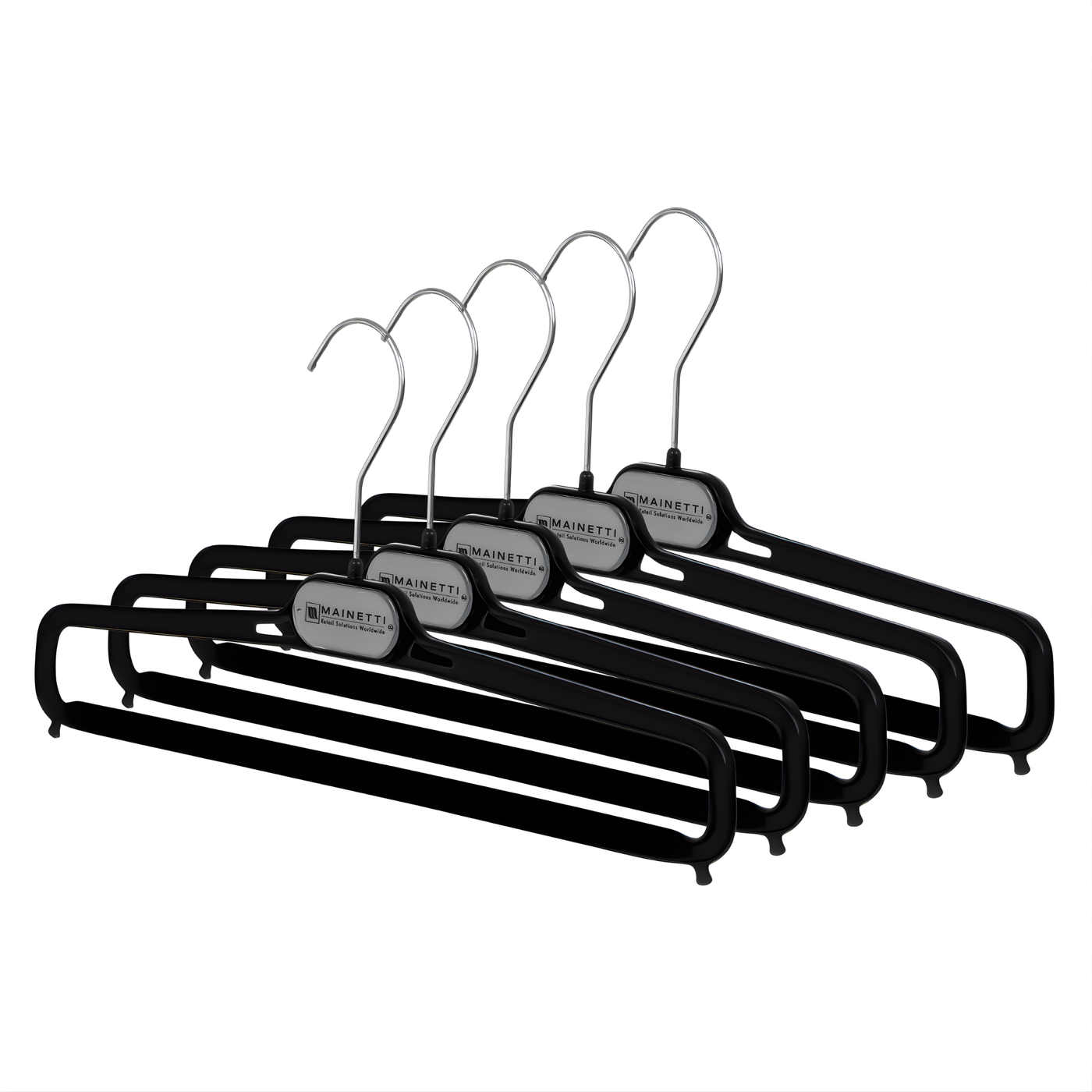 14" Plastic Bottom Hanger Fold Over (Mainetti LS36)