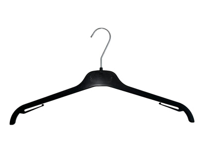 Cintre chemise et polo noir 18" #NC44-2BS31