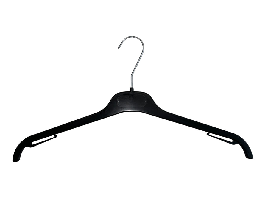 18" Black Shirt and Polo Hanger #NC44-2BS31