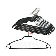 Métal antidérapant - Cintre supérieur et inférieur Ultra Lite Silhouette de 16 1/4 po avec barre