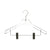 Clear Acrylic Suit Hanger 15.25"