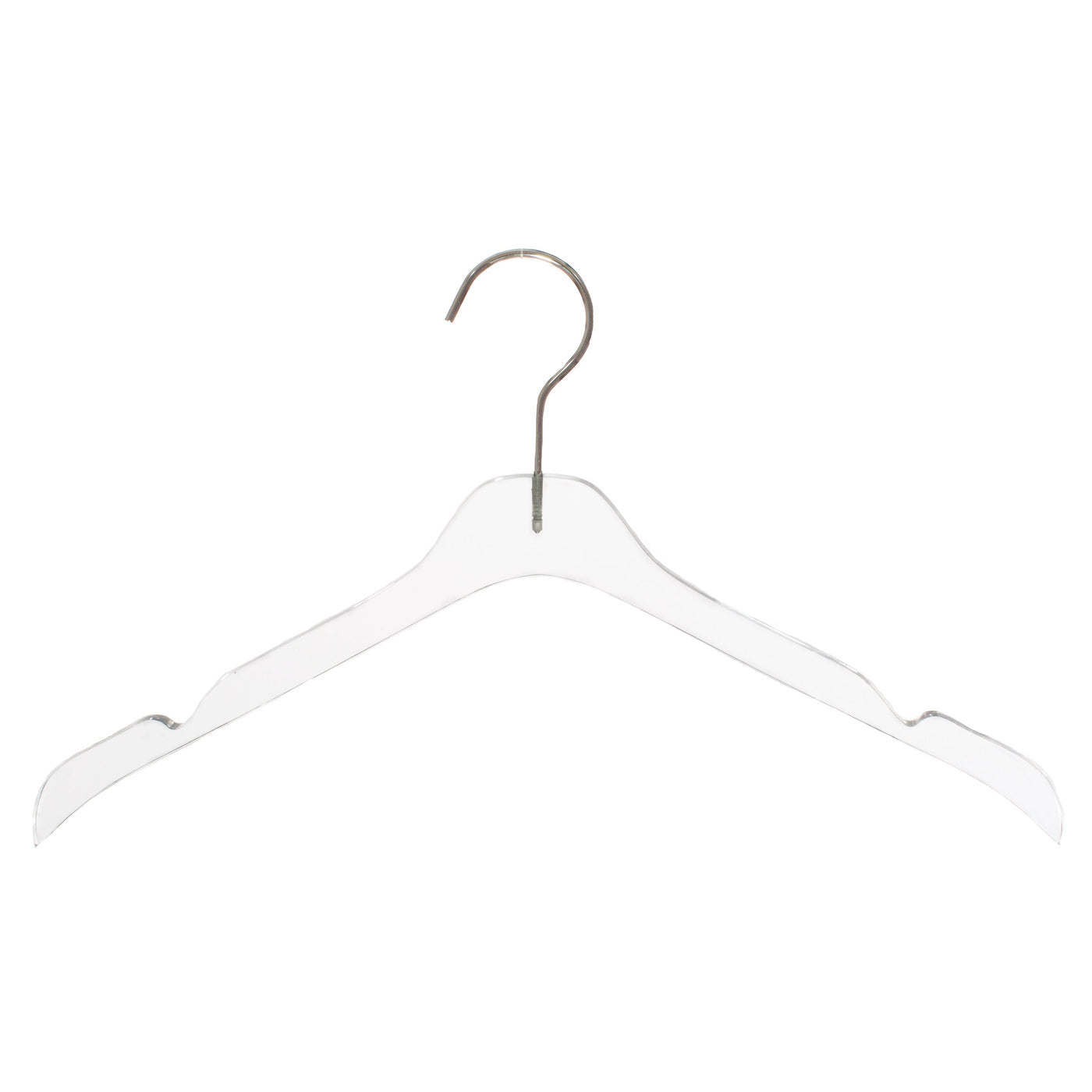 Cintre supérieur en acrylique transparent 17,75"