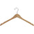 17" Contoured Wooden Jacket Hanger