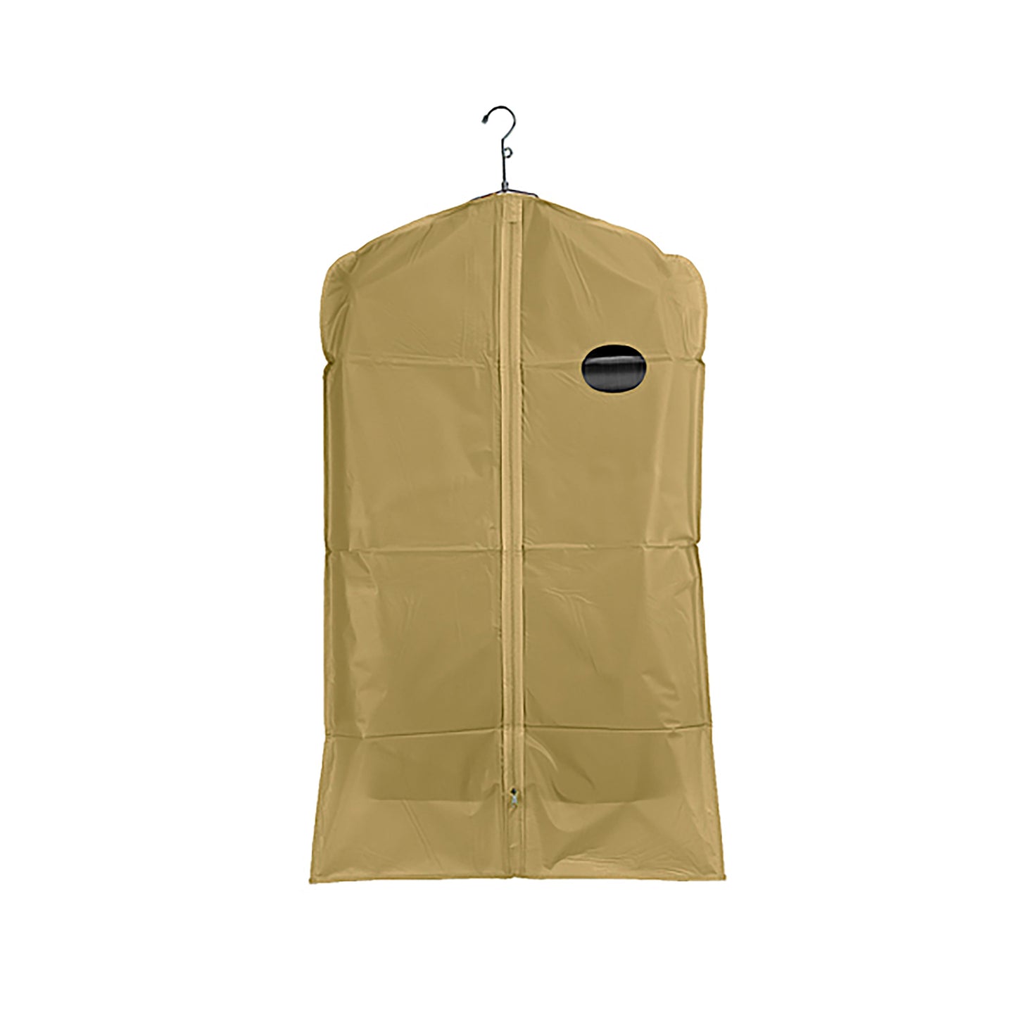 24" x 40", finition en taffetas de vinyle de calibre 3 avec fenêtre ovale et fermeture éclair centrale