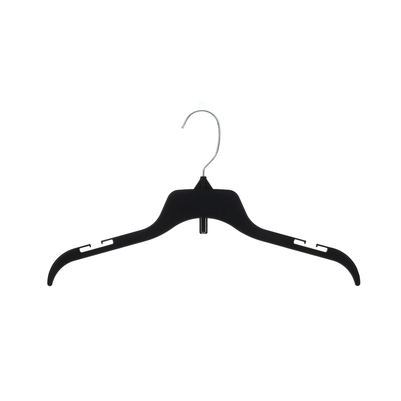 15” Top Hanger Black Recycled Plastic - 485CG
