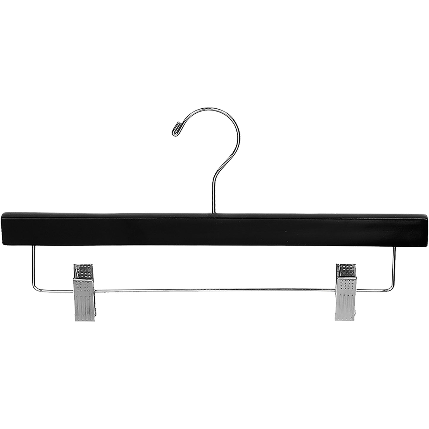 Cintres de jupe en bois caoutchouté de 35,5 cm