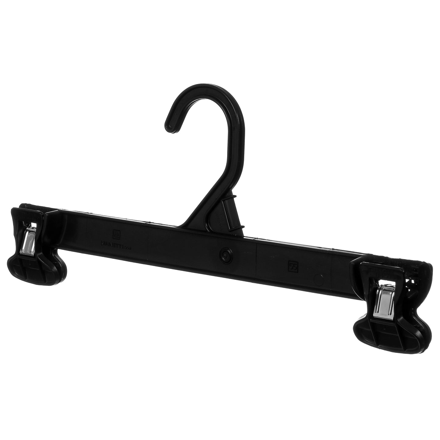 12" Bottom Hanger Plastic With Non-Slip Clips (Mainetti 6112)