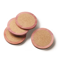 Sous-verres en cèdre (l’ensemble comprend quatre unités)