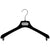 NEQ - 16" Black Flocked Jacket Hanger