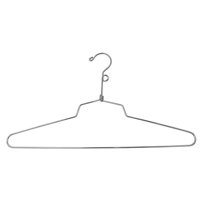 Cintre pour chemisier et robe en acier de 16 po avec crochet à boucle