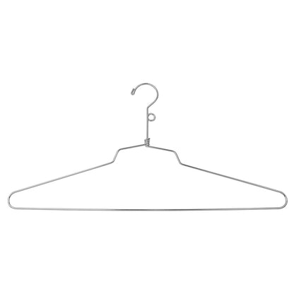 Cintre pour chemisier et robe en acier de 18 po avec crochet à boucle